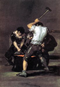 La fucina da Francisco de Goya